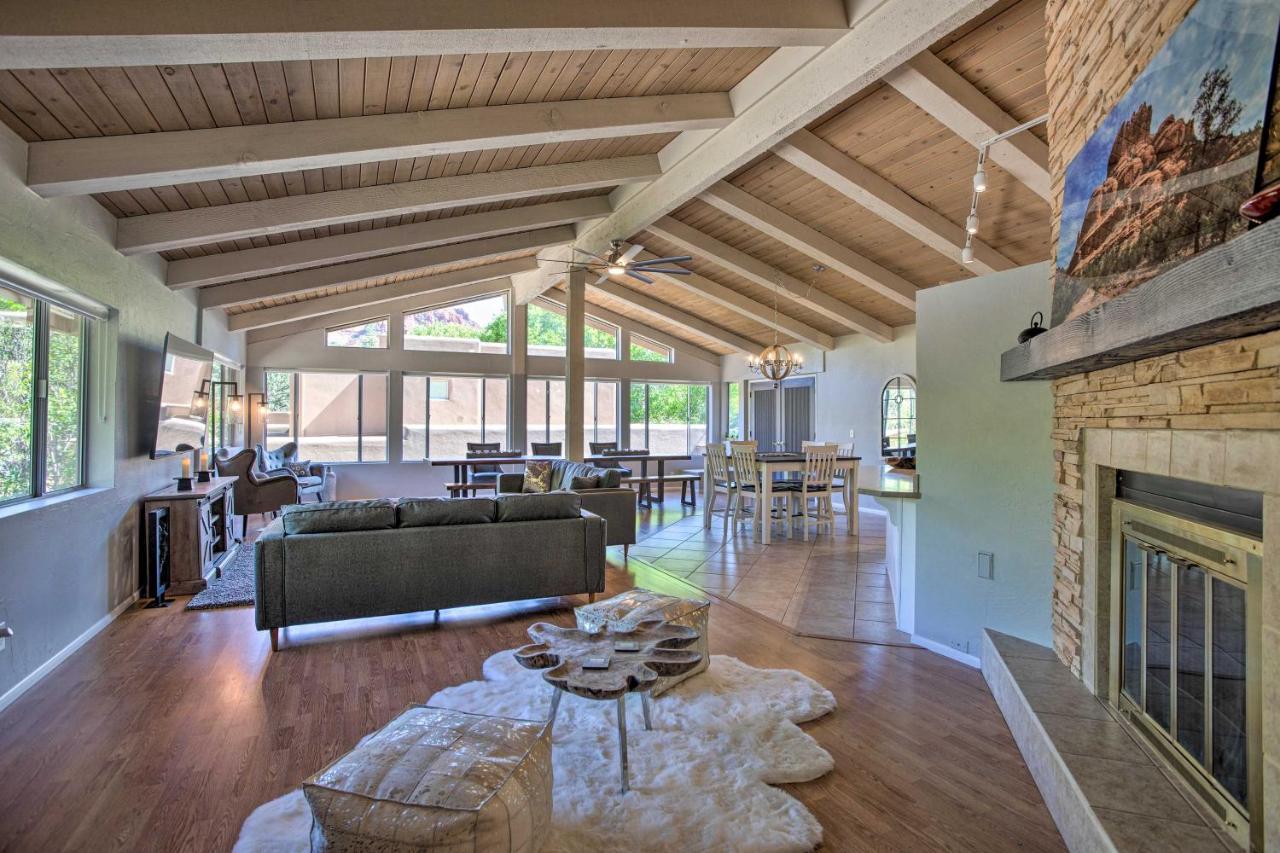 Sedona Hideaway With Swim Spa And Private Tavern! Экстерьер фото